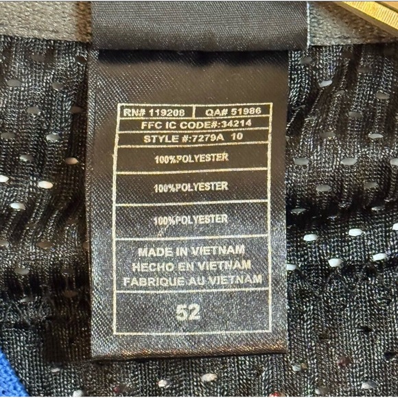 Nike New York Giants Saquon Barkley #26 Black On‎ Field Football Jersey Men's 52 - Picture 7 of 11